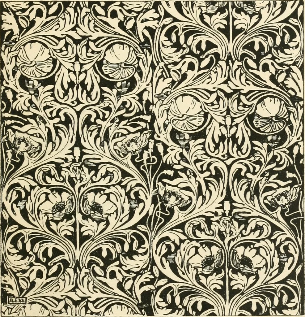 An illustration from A book of studies in plant form with some suggestions for their application to design, 1896, leaf 130