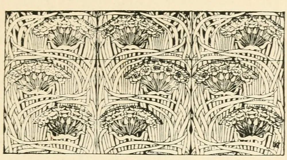 An illustration from A book of studies in plant form with some suggestions for their application to design, 1896, leaf 134