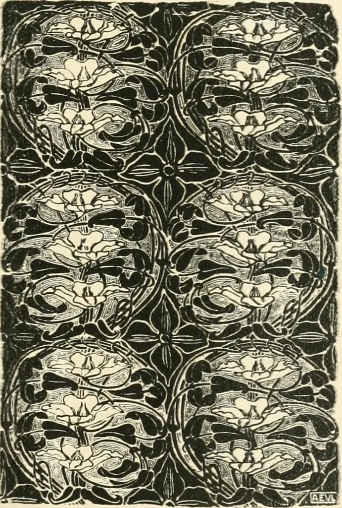 An illustration from A book of studies in plant form with some suggestions for their application to design, 1896, leaf 138