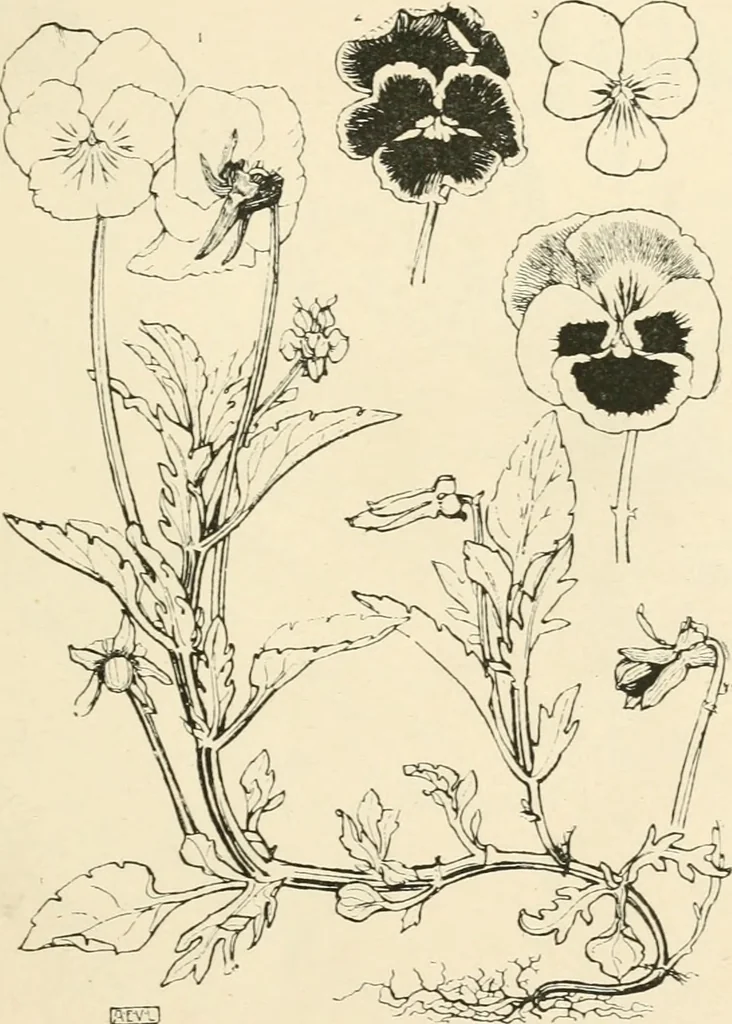 An illustration from A book of studies in plant form with some suggestions for their application to design, 1896, leaf 32