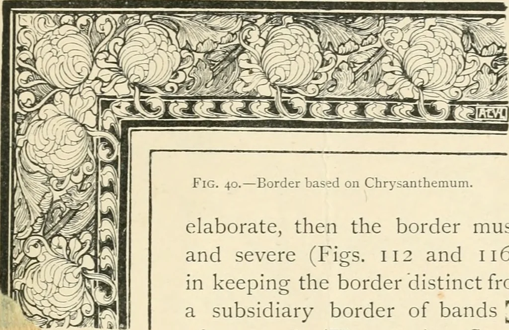 An illustration from A book of studies in plant form with some suggestions for their application to design, 1896, leaf 44