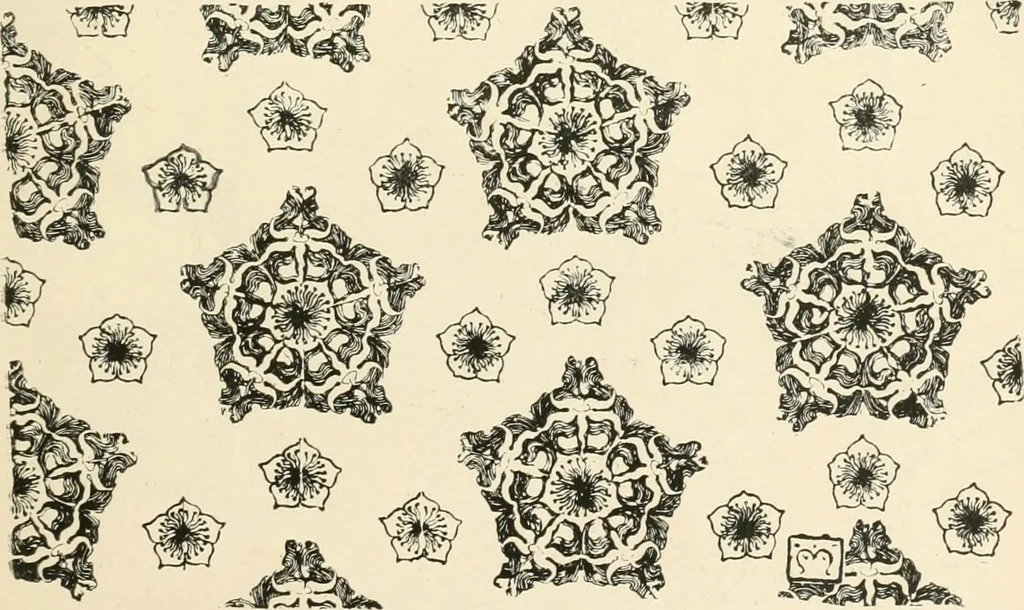 An illustration from A book of studies in plant form with some suggestions for their application to design, 1896, leaf 54