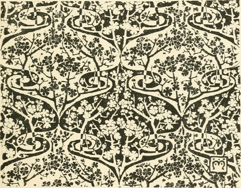 An illustration from A book of studies in plant form with some suggestions for their application to design, 1896, leaf 60