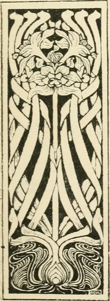 An illustration from A book of studies in plant form with some suggestions for their application to design, 1896, leaf 64