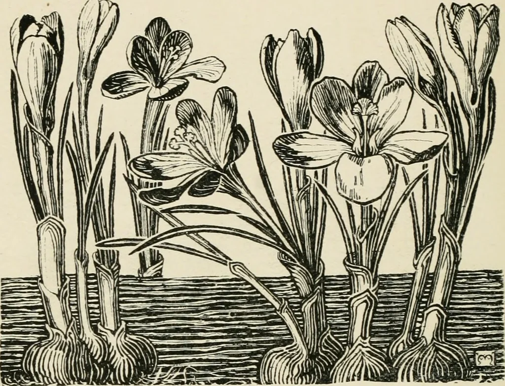 An illustration from A book of studies in plant form with some suggestions for their application to design, 1896, leaf 73