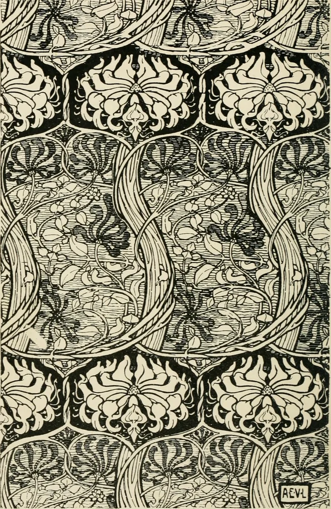 An illustration from A book of studies in plant form with some suggestions for their application to design, 1896, leaf 85