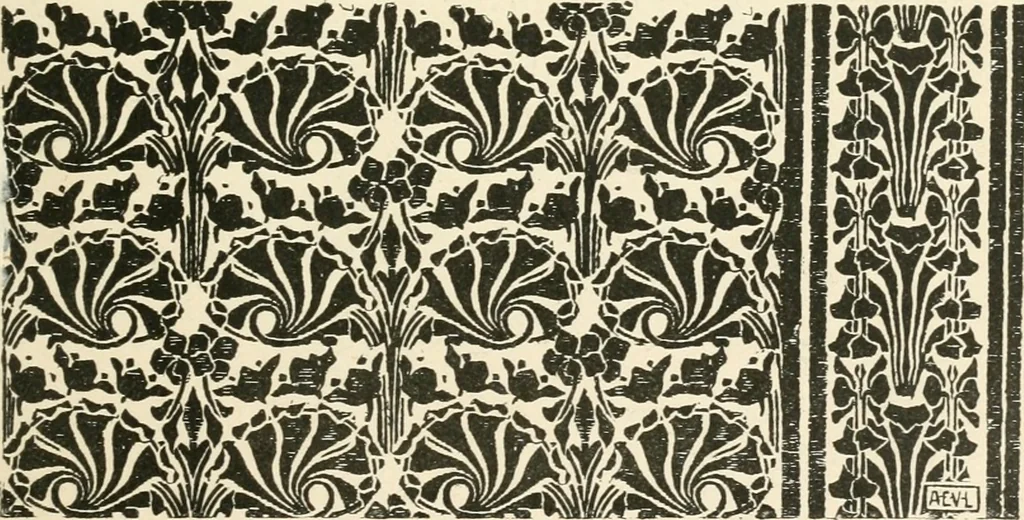 An illustration from A book of studies in plant form with some suggestions for their application to design, 1896, leaf 86