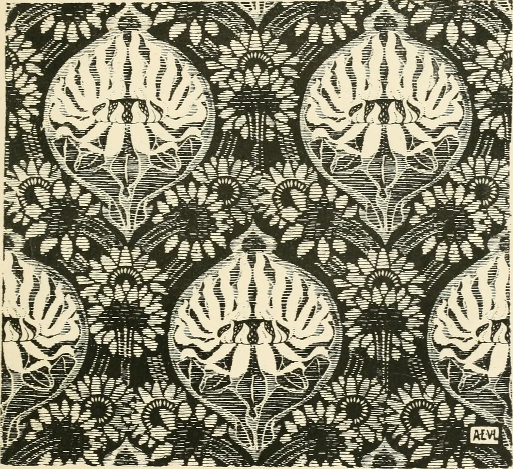 An illustration from A book of studies in plant form with some suggestions for their application to design, 1896, leaf 88