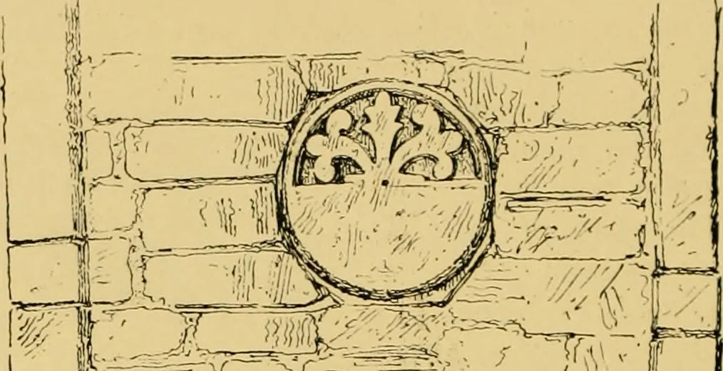 An illustration from The book of sun-dials; originally compiled by the late Mrs. Alfred Gatty; now enl. and re-edited by H. K. F. Eden and Eleanor Lloyd, 1900, leaf 103