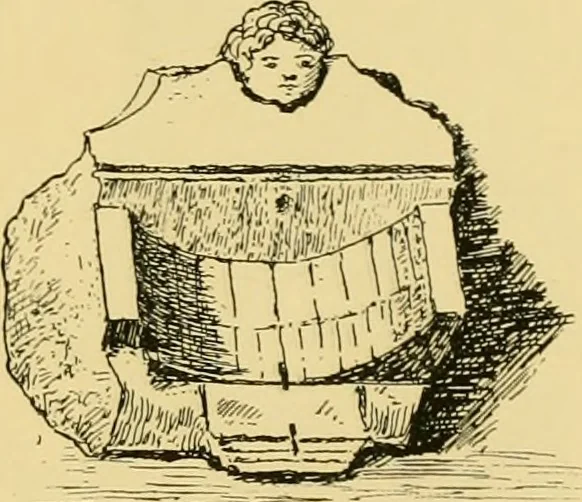 An illustration from The book of sun-dials; originally compiled by the late Mrs. Alfred Gatty; now enl. and re-edited by H. K. F. Eden and Eleanor Lloyd, 1900, leaf 134