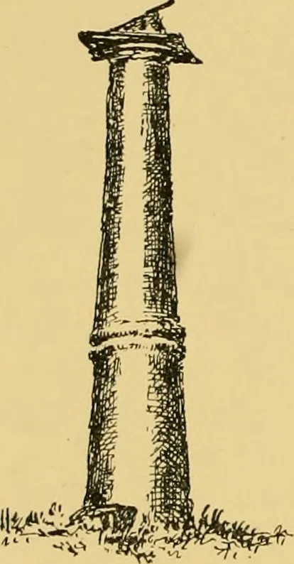 An illustration from The book of sun-dials; originally compiled by the late Mrs. Alfred Gatty; now enl. and re-edited by H. K. F. Eden and Eleanor Lloyd, 1900, leaf 145