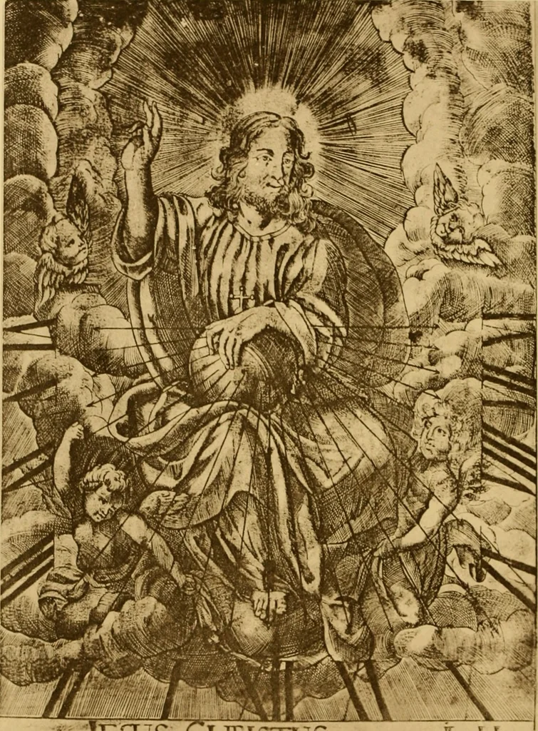 An illustration from The book of sun-dials; originally compiled by the late Mrs. Alfred Gatty; now enl. and re-edited by H. K. F. Eden and Eleanor Lloyd, 1900, leaf 167