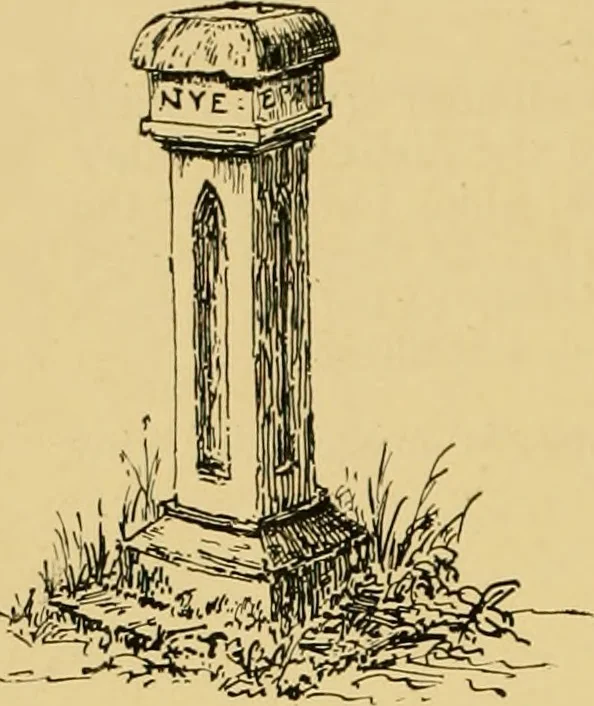 An illustration from The book of sun-dials; originally compiled by the late Mrs. Alfred Gatty; now enl. and re-edited by H. K. F. Eden and Eleanor Lloyd, 1900, leaf 287