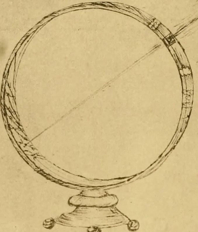 An illustration from The book of sun-dials; originally compiled by the late Mrs. Alfred Gatty; now enl. and re-edited by H. K. F. Eden and Eleanor Lloyd, 1900, leaf 49