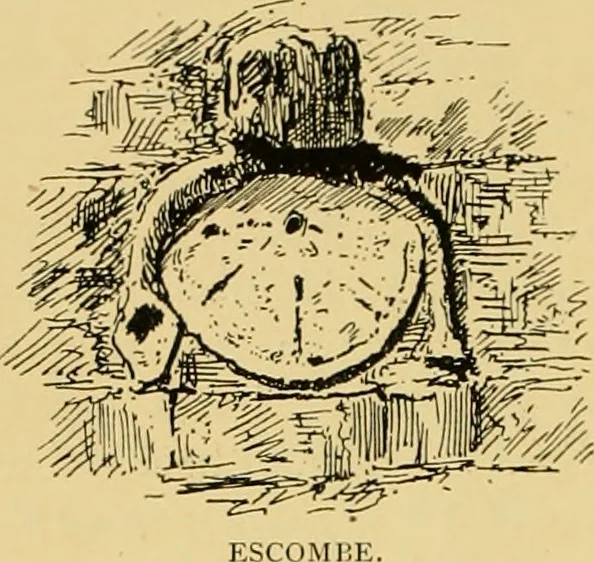 An illustration from The book of sun-dials; originally compiled by the late Mrs. Alfred Gatty; now enl. and re-edited by H. K. F. Eden and Eleanor Lloyd, 1900, leaf 79