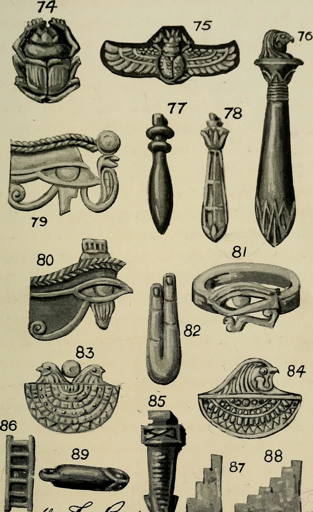 An illustration from The book of talismans, amulets and zodiacal gems : with coloured frontispiece and ten plates, 1914, leaf 108
