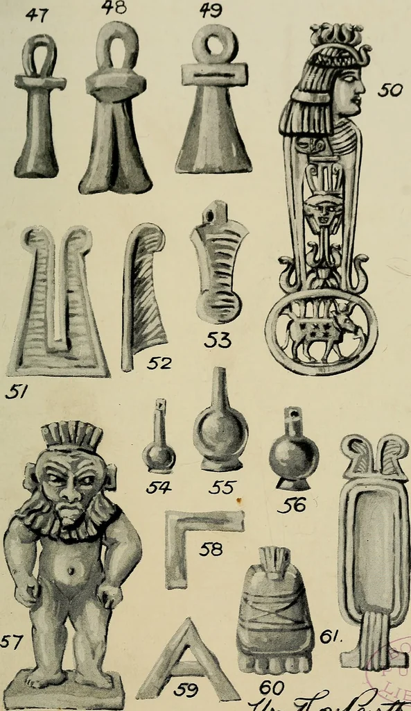 An illustration from The book of talismans, amulets and zodiacal gems : with coloured frontispiece and ten plates, 1914, leaf 92