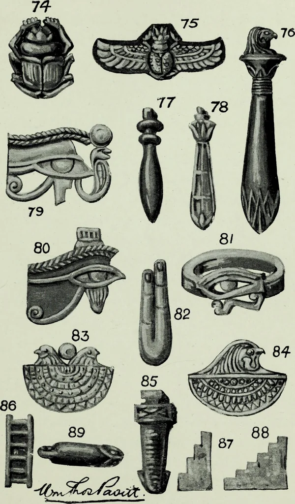 An illustration from The book of talismans, amulets and zodiacal gems, 1915, leaf 108