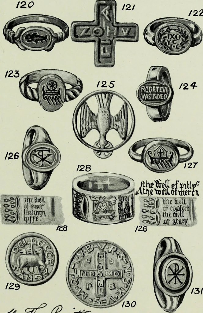 An illustration from The book of talismans, amulets and zodiacal gems, 1915, leaf 146