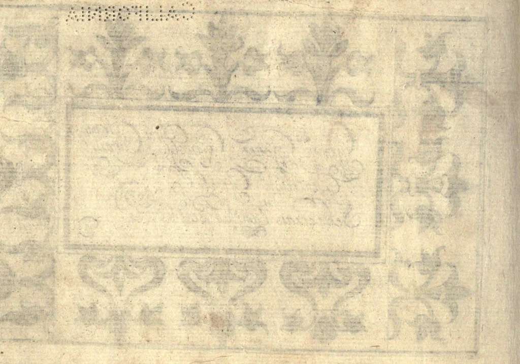 An illustration from [Book on lace, 1604, leaf 64