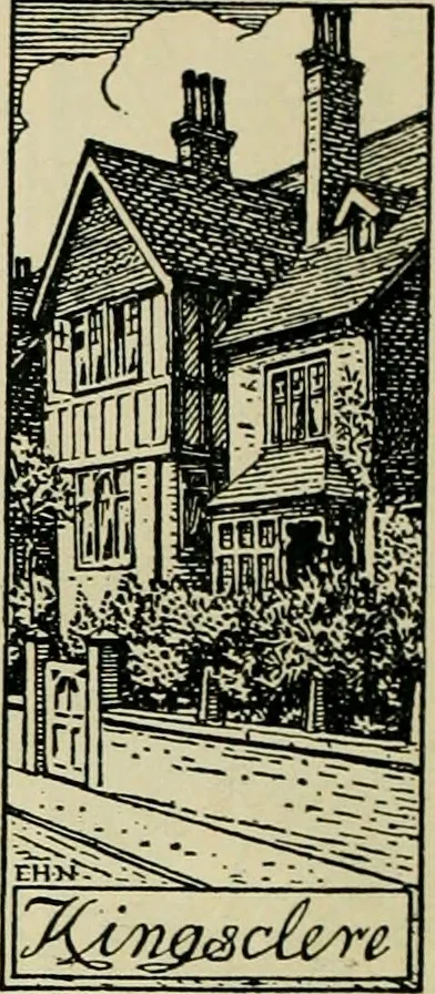 An illustration from Book-plates of to-day, 1902, leaf 21