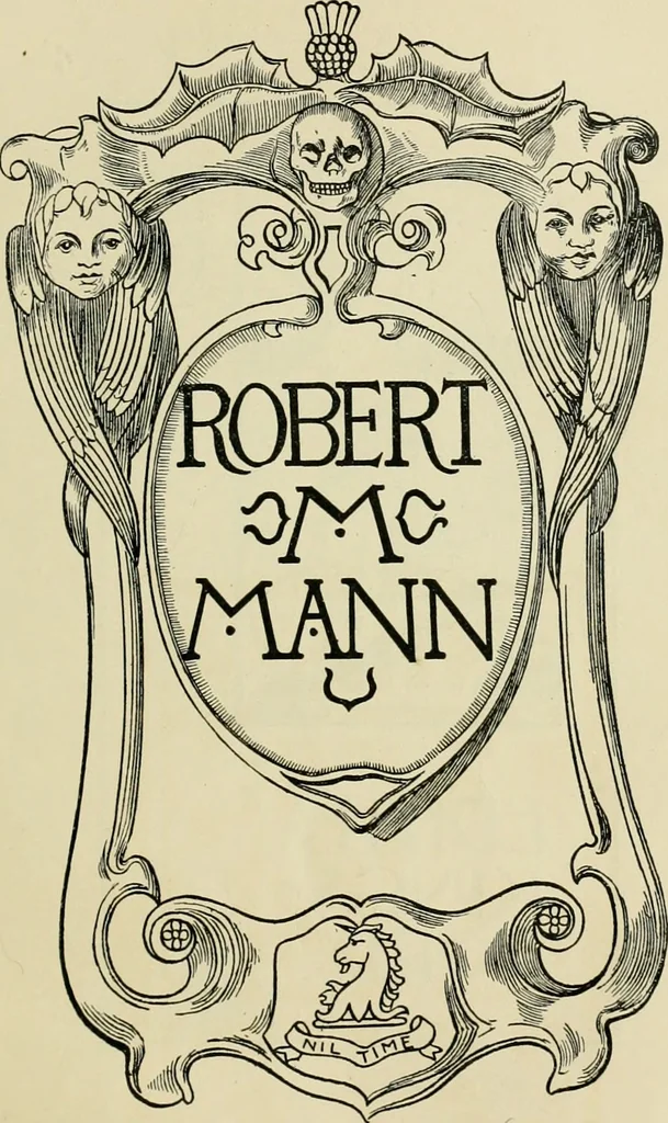 An illustration from Book-plates of to-day, 1902, leaf 26