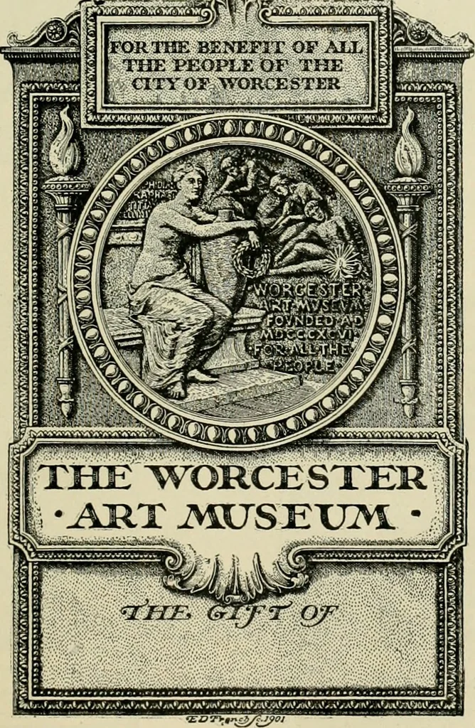 An illustration from Book-plates of to-day, 1902, leaf 36