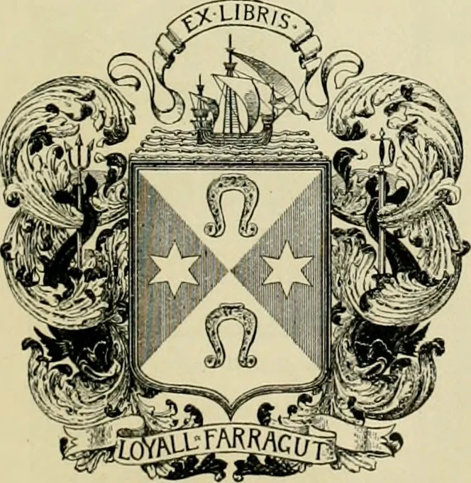 An illustration from Book-plates of to-day, 1902, leaf 58