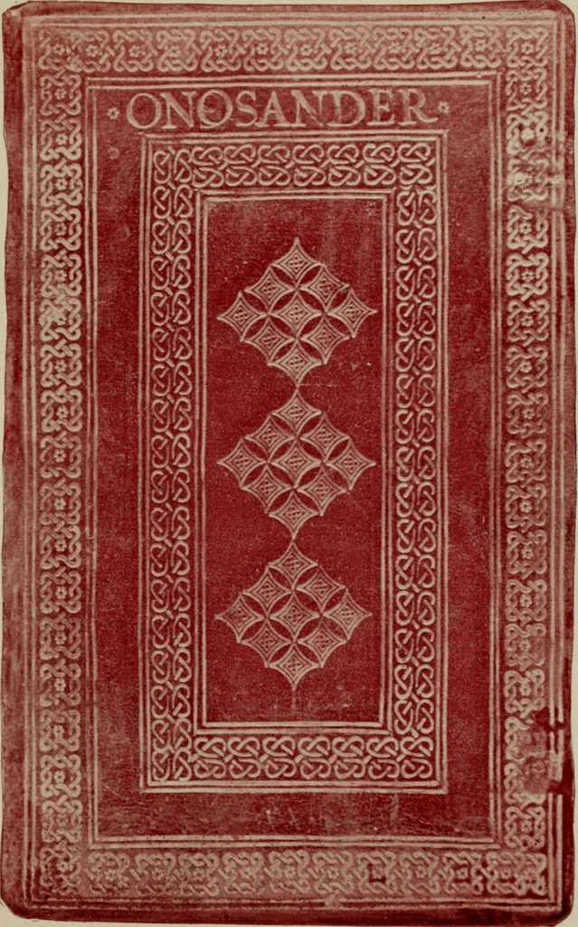 An illustration from The binding of books; an essay in the history of gold-tooled bindings, 1894, leaf 120