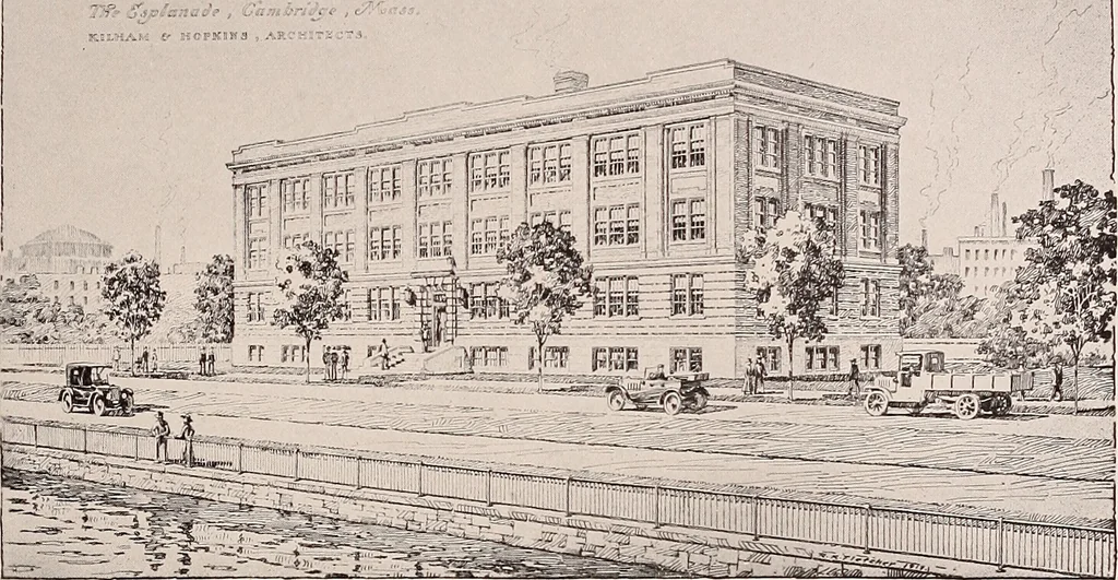 An illustration from Boston Architectural Club year book: containing reproductions from the various exhibitions held in the club building during the year 1917, 1917, leaf 102