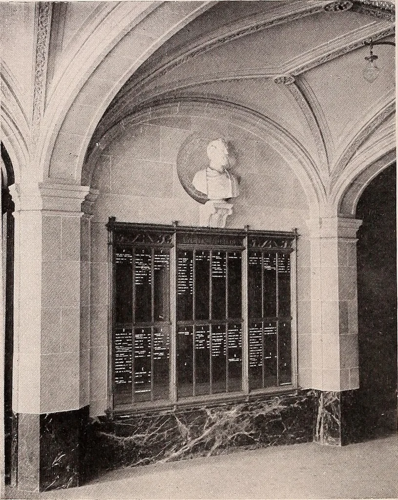 An illustration from Boston Architectural Club year book: containing reproductions from the various exhibitions held in the club building during the year 1917, 1917, leaf 11