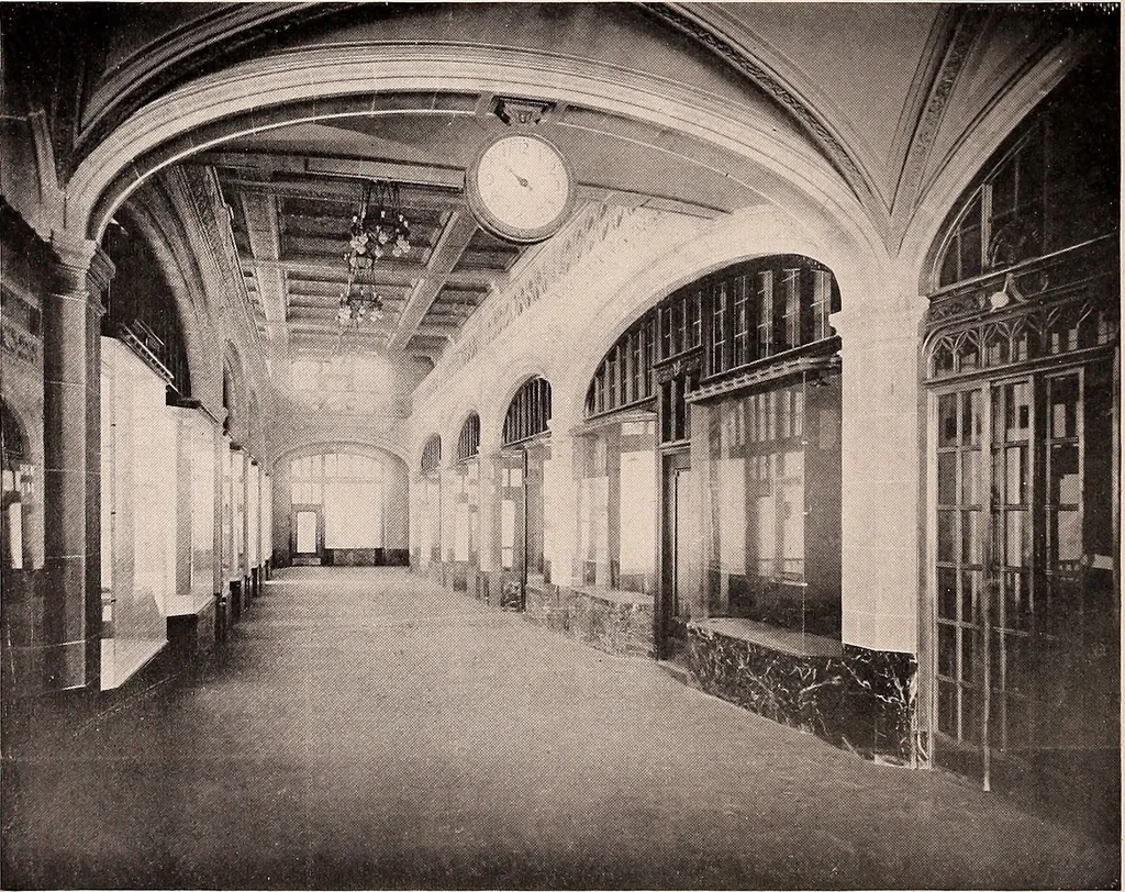 An illustration from Boston Architectural Club year book: containing reproductions from the various exhibitions held in the club building during the year 1917, 1917, leaf 11