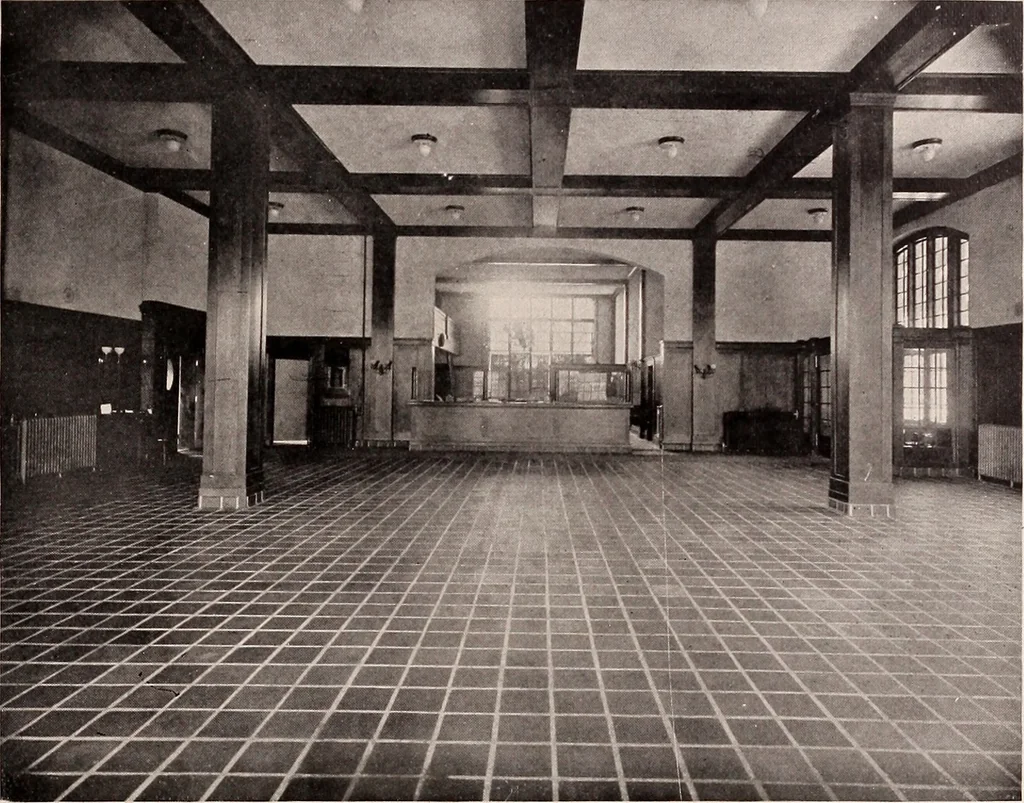 An illustration from Boston Architectural Club year book: containing reproductions from the various exhibitions held in the club building during the year 1917, 1917, leaf 110