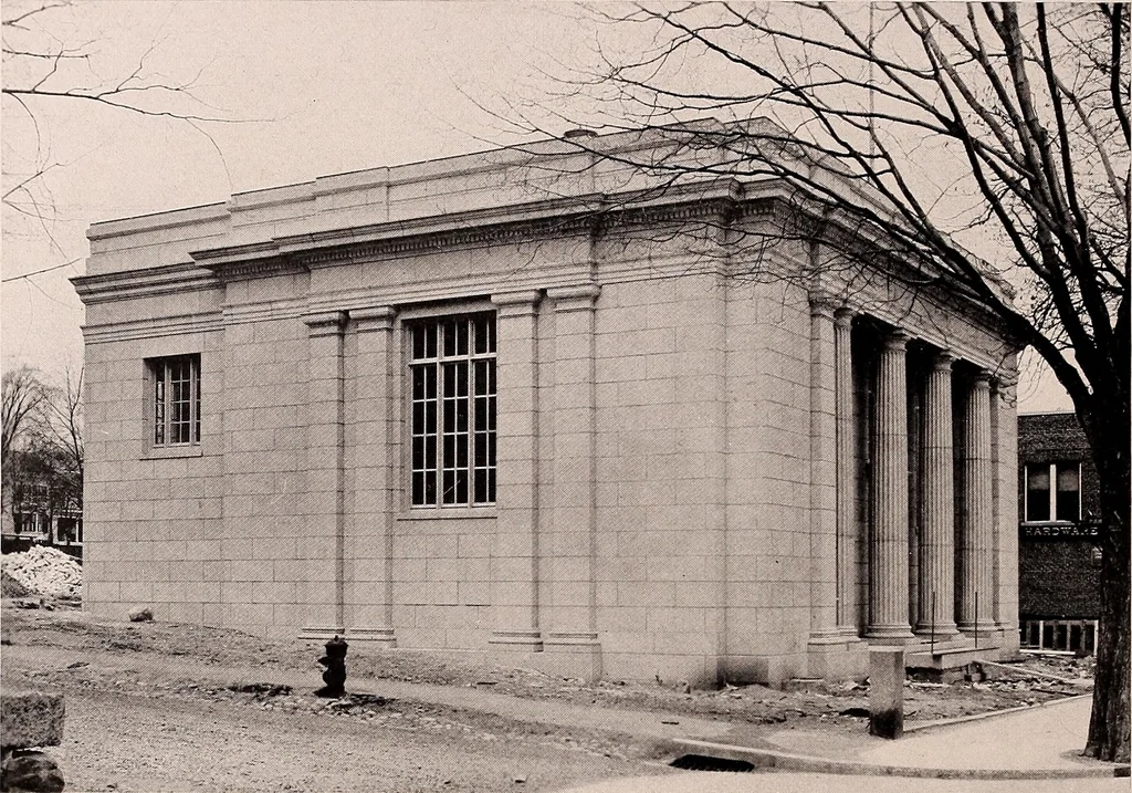 An illustration from Boston Architectural Club year book: containing reproductions from the various exhibitions held in the club building during the year 1917, 1917, leaf 113