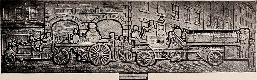 An illustration from Boston Architectural Club year book: containing reproductions from the various exhibitions held in the club building during the year 1917, 1917, leaf 114