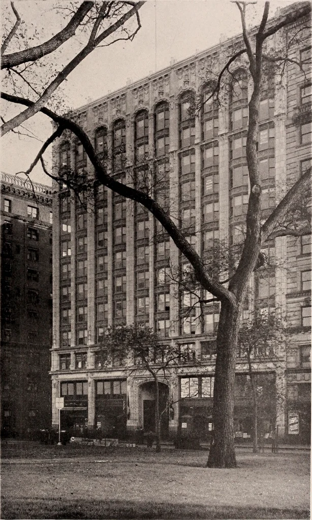 An illustration from Boston Architectural Club year book: containing reproductions from the various exhibitions held in the club building during the year 1917, 1917, leaf 12
