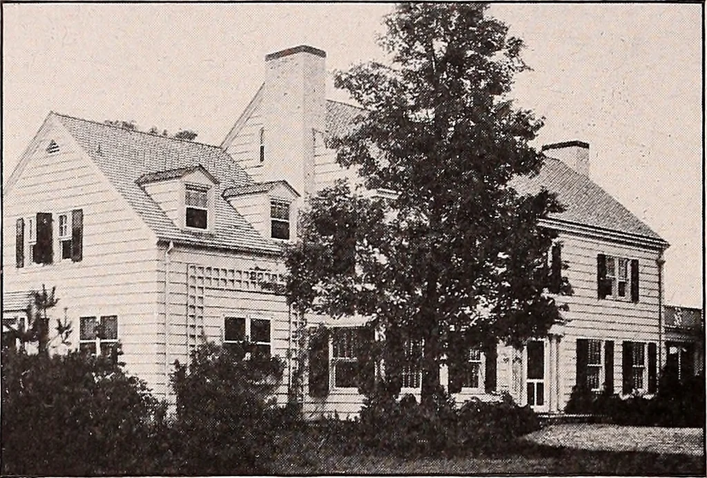 An illustration from Boston Architectural Club year book: containing reproductions from the various exhibitions held in the club building during the year 1917, 1917, leaf 127
