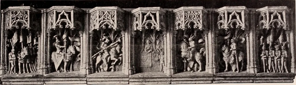 An illustration from Boston Architectural Club year book: containing reproductions from the various exhibitions held in the club building during the year 1917, 1917, leaf 16