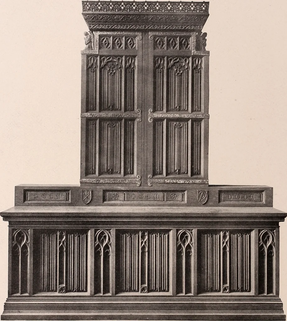 An illustration from Boston Architectural Club year book: containing reproductions from the various exhibitions held in the club building during the year 1917, 1917, leaf 17