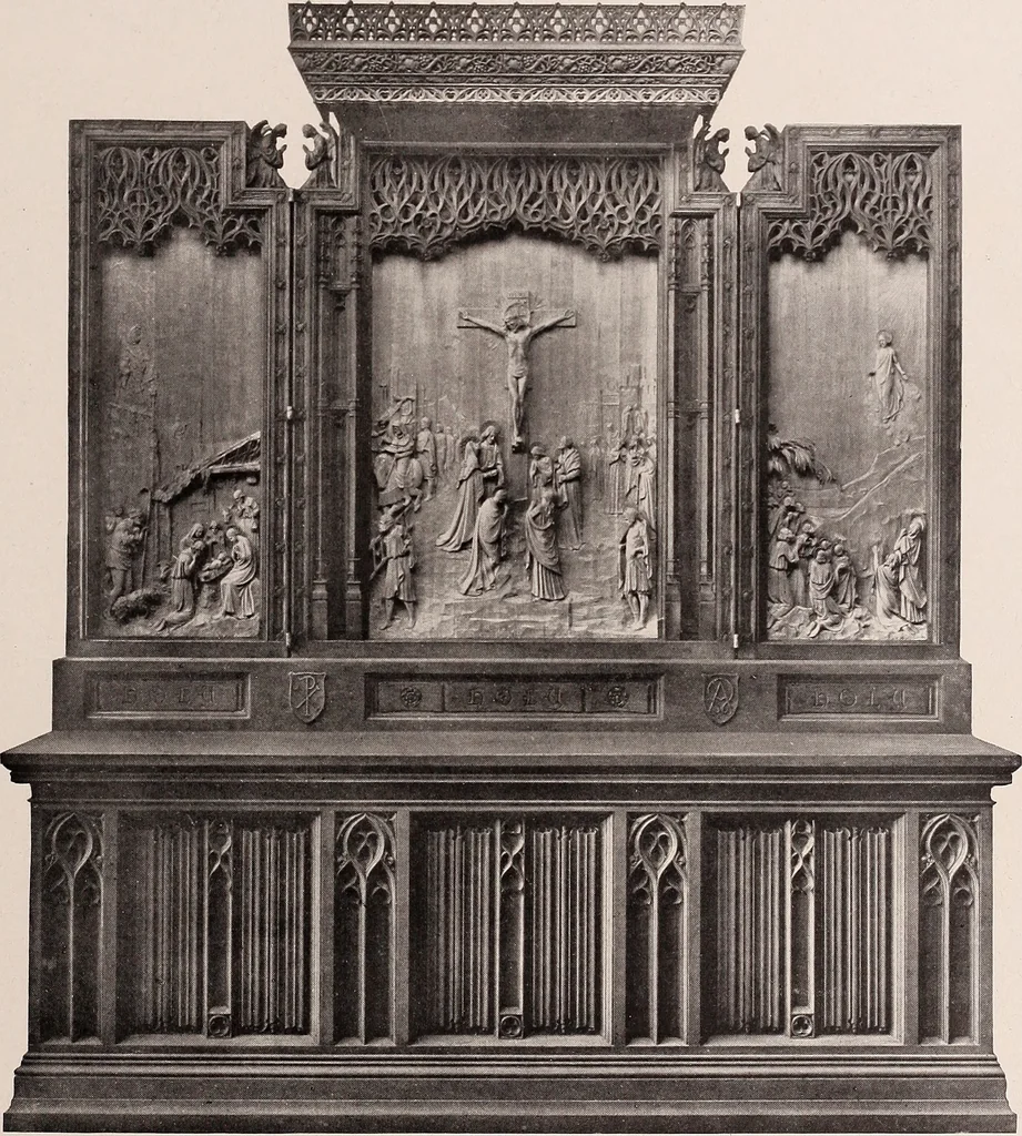 An illustration from Boston Architectural Club year book: containing reproductions from the various exhibitions held in the club building during the year 1917, 1917, leaf 18