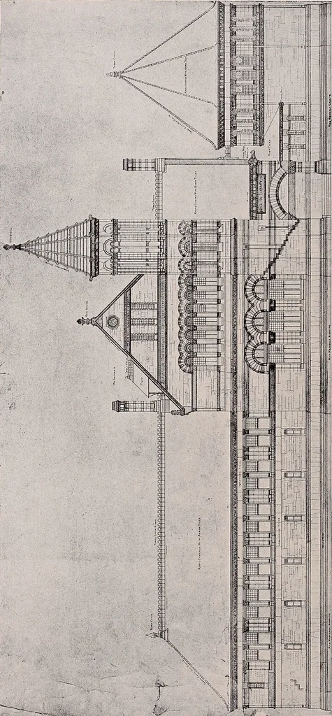 An illustration from Boston Architectural Club year book: containing reproductions from the various exhibitions held in the club building during the year 1917, 1917, leaf 25