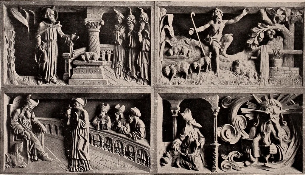 An illustration from Boston Architectural Club year book: containing reproductions from the various exhibitions held in the club building during the year 1917, 1917, leaf 33