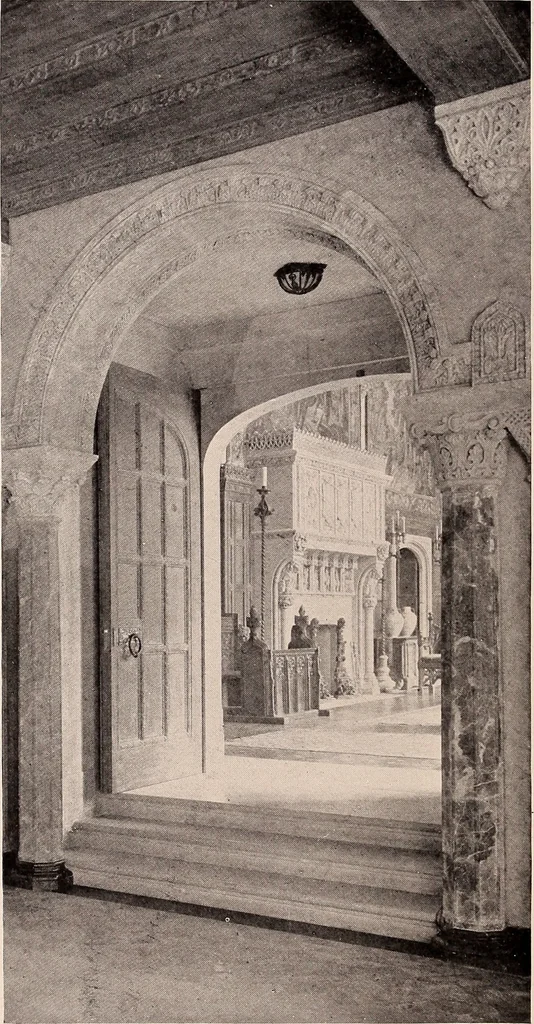 An illustration from Boston Architectural Club year book: containing reproductions from the various exhibitions held in the club building during the year 1917, 1917, leaf 35