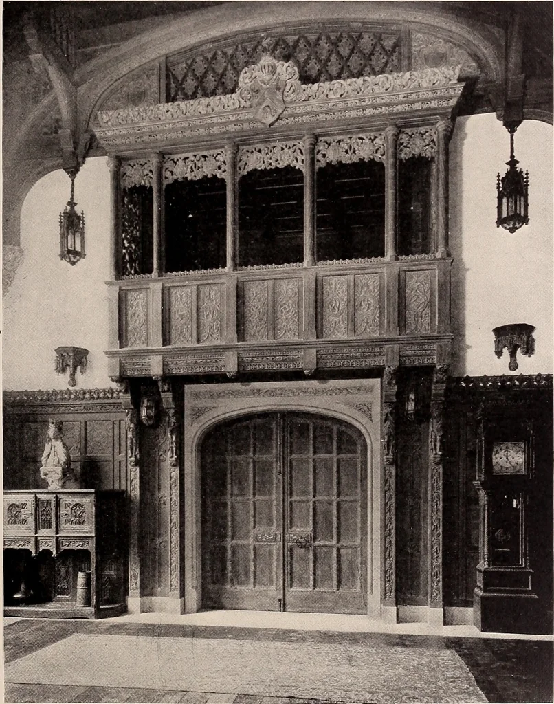 An illustration from Boston Architectural Club year book: containing reproductions from the various exhibitions held in the club building during the year 1917, 1917, leaf 36