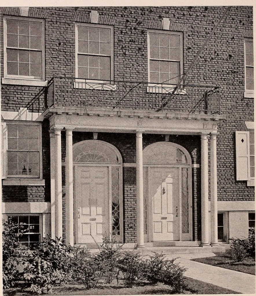 An illustration from Boston Architectural Club year book: containing reproductions from the various exhibitions held in the club building during the year 1917, 1917, leaf 39