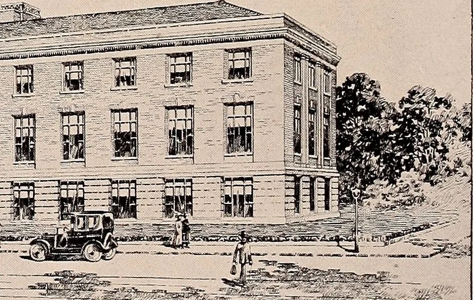 An illustration from Boston Architectural Club year book: containing reproductions from the various exhibitions held in the club building during the year 1917, 1917, leaf 39