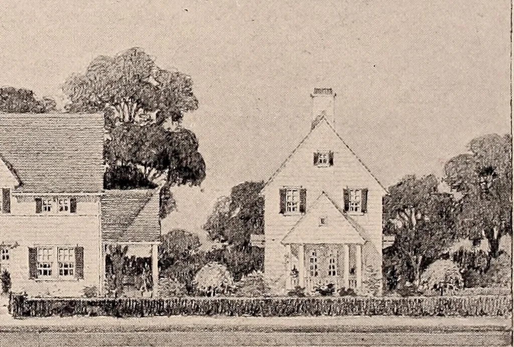 An illustration from Boston Architectural Club year book: containing reproductions from the various exhibitions held in the club building during the year 1917, 1917, leaf 43