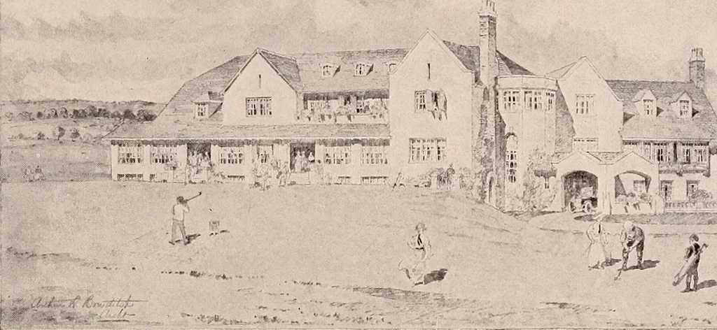 An illustration from Boston Architectural Club year book: containing reproductions from the various exhibitions held in the club building during the year 1917, 1917, leaf 44