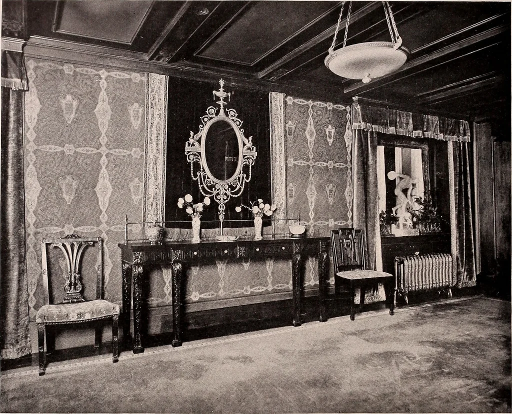 An illustration from Boston Architectural Club year book: containing reproductions from the various exhibitions held in the club building during the year 1917, 1917, leaf 45