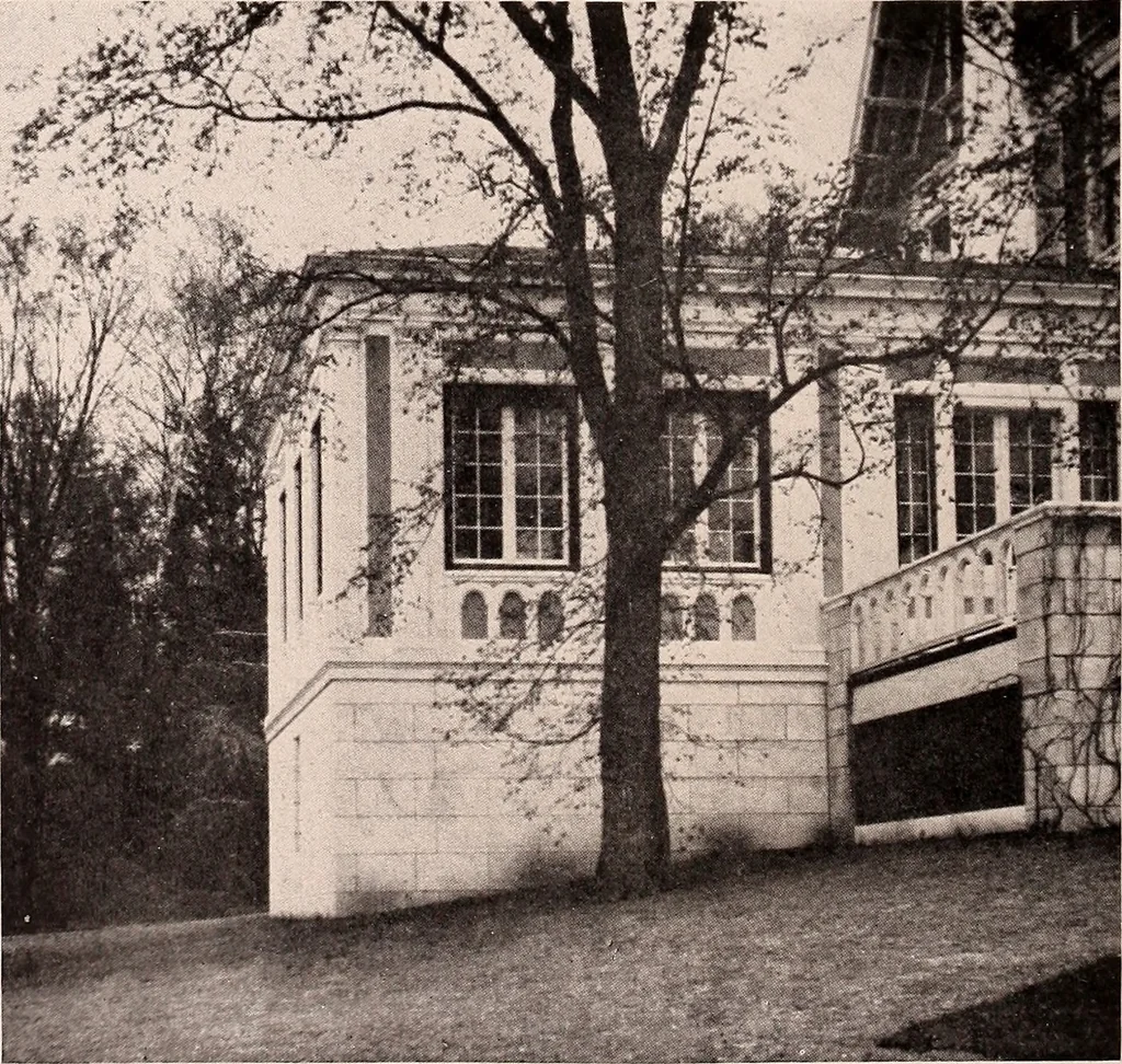 An illustration from Boston Architectural Club year book: containing reproductions from the various exhibitions held in the club building during the year 1917, 1917, leaf 45